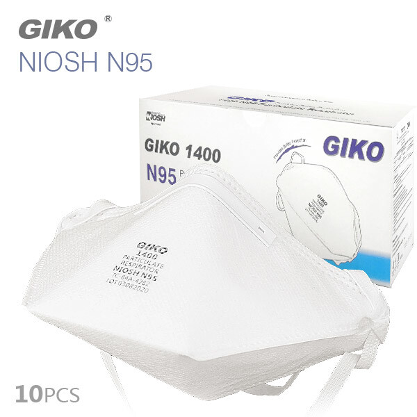 N95 Giko 1400H FDA Approved SURGICAL Face Masks - Crooked